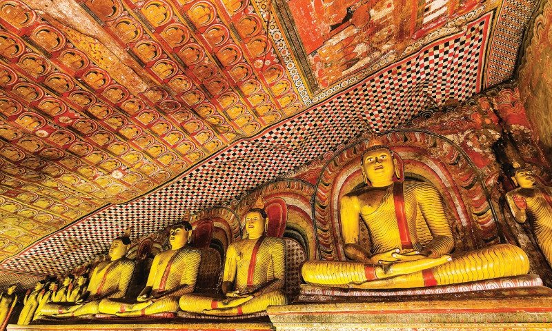 معبدی در سریلانکا